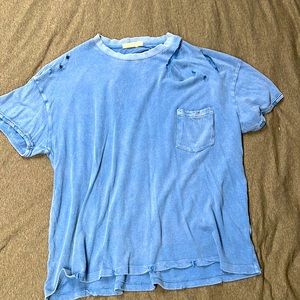 Free people distressed Tshirt